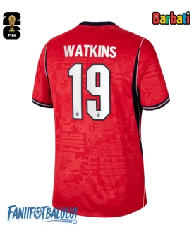 Anglia Ollie Watkins #19 Tricou Fotbal Replică Mondial 2026 Barbati Deplasare